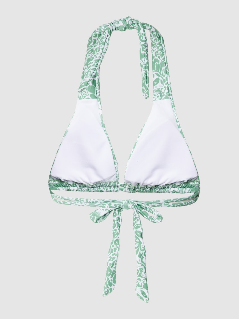 Bikini-Oberteil in Triangel-Form Modell 'BIBI' in hellgrün
