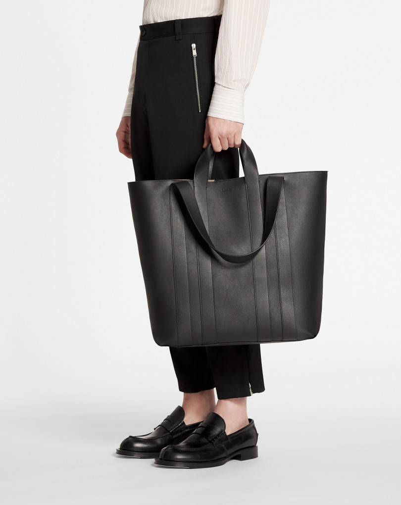 SAC BALLADE CABAS NORD SUD  EN CUIR
