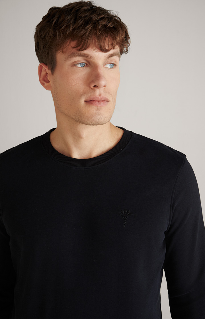 Loungewear Longsleeve in Schwarz