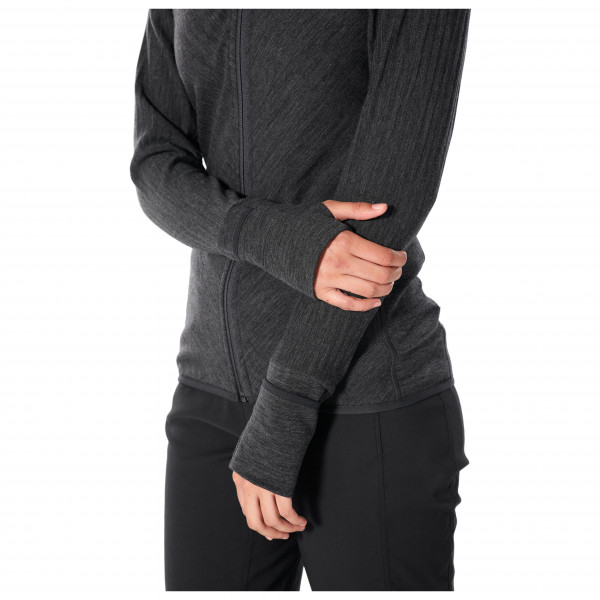 Icebreaker - Women's Descender L/S Zip Hood - Wolljacke