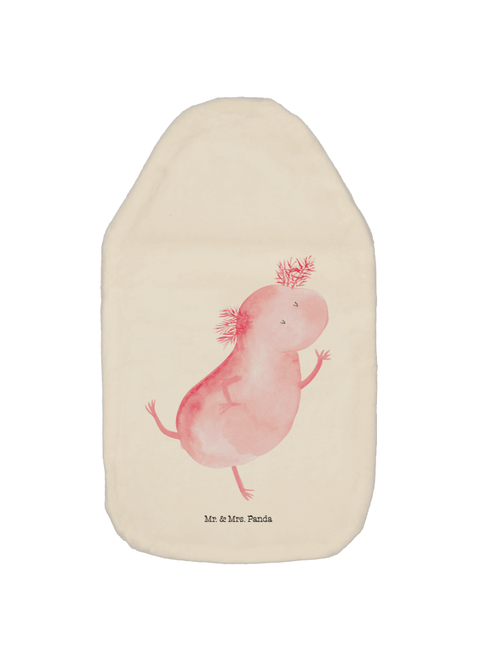 Mr. & Mrs. Panda Wärmflasche Axolotl Tanzen ohne Spruch in Weiß günstig kaufen onesize