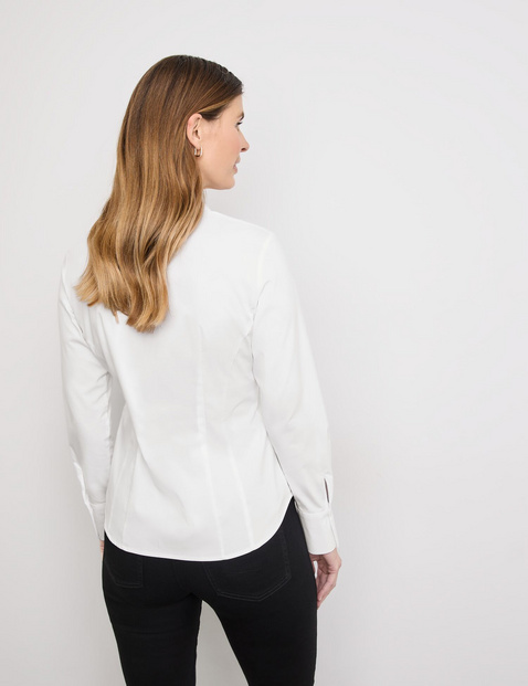 Klassische Hemdbluse