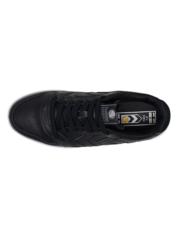 Hummel Leder-Sneakers  in Schwarz günstig kaufen