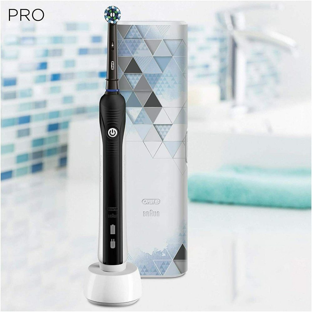 Oral-B Elektrische Zahnbürste PRO 750 Design Edition - Elektrische Zahnbürste - schwarz