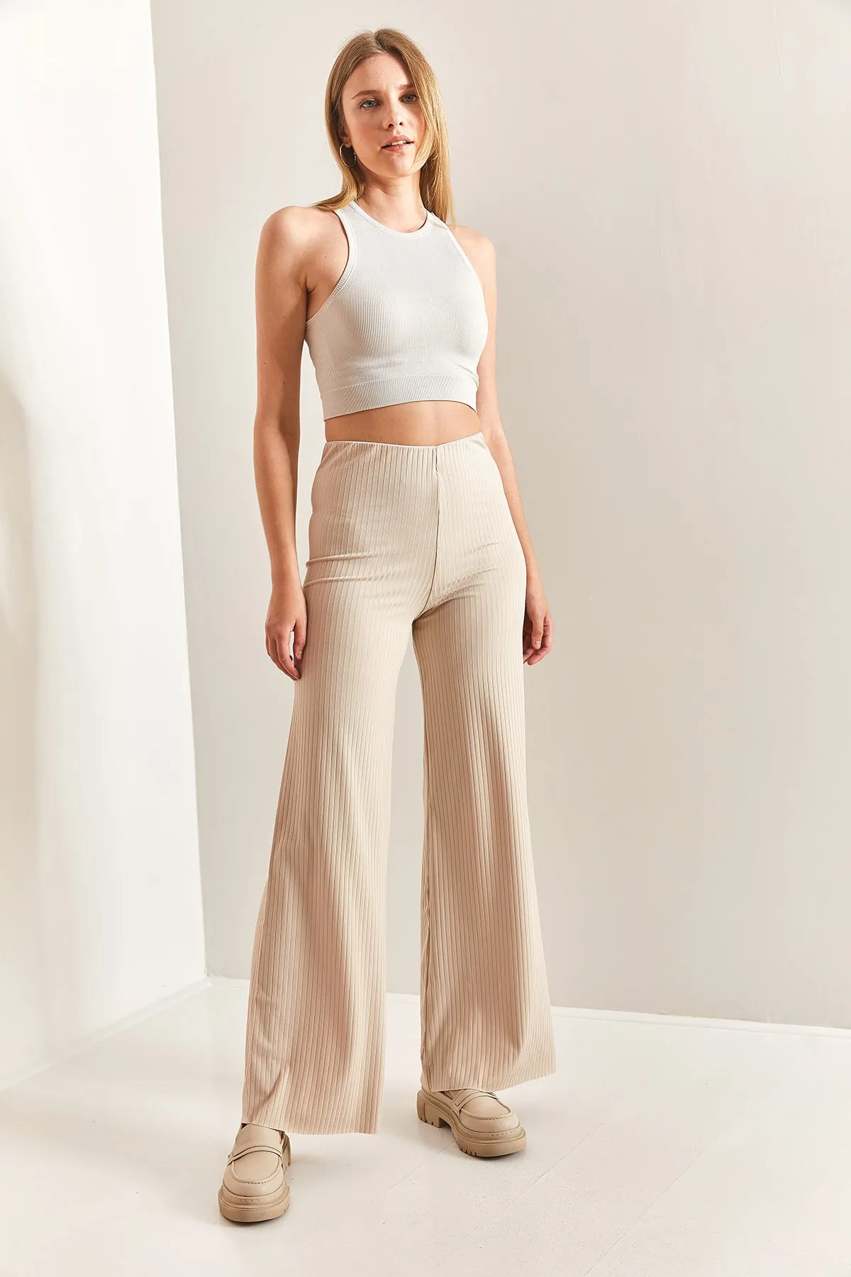 Bianco Lucci  Damenhose mit elastischem Bund