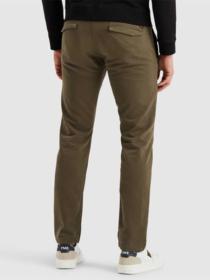 PME Legend Jeans - Tapered fit - in Khaki günstig kaufen