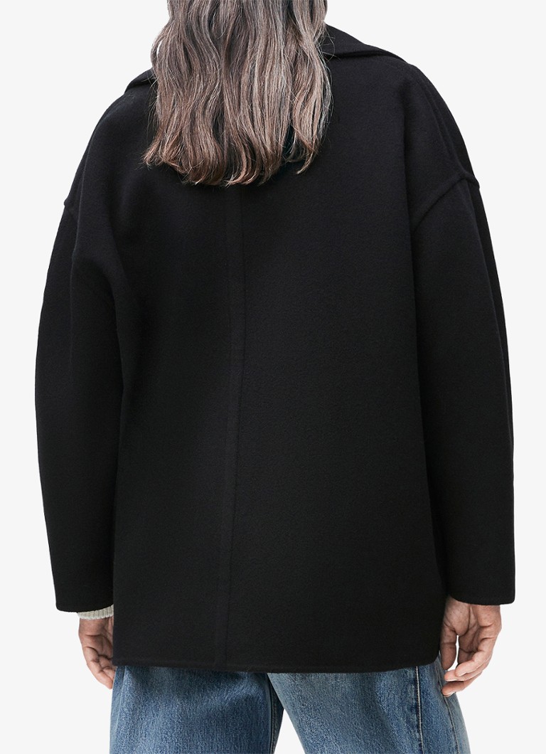 LOEWE Wool coat with side pockets