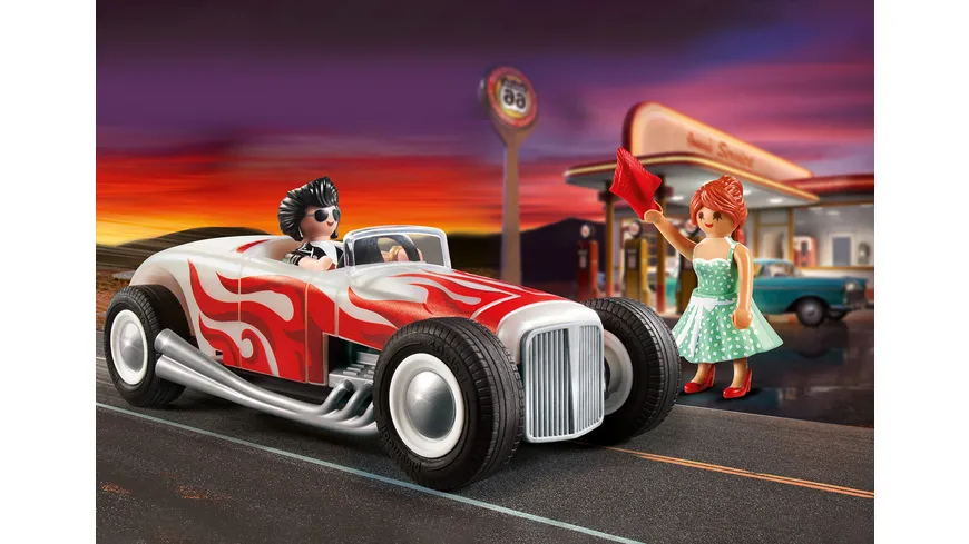 PLAYMOBIL 71078 - City Life - Starter Pack Hot Rod