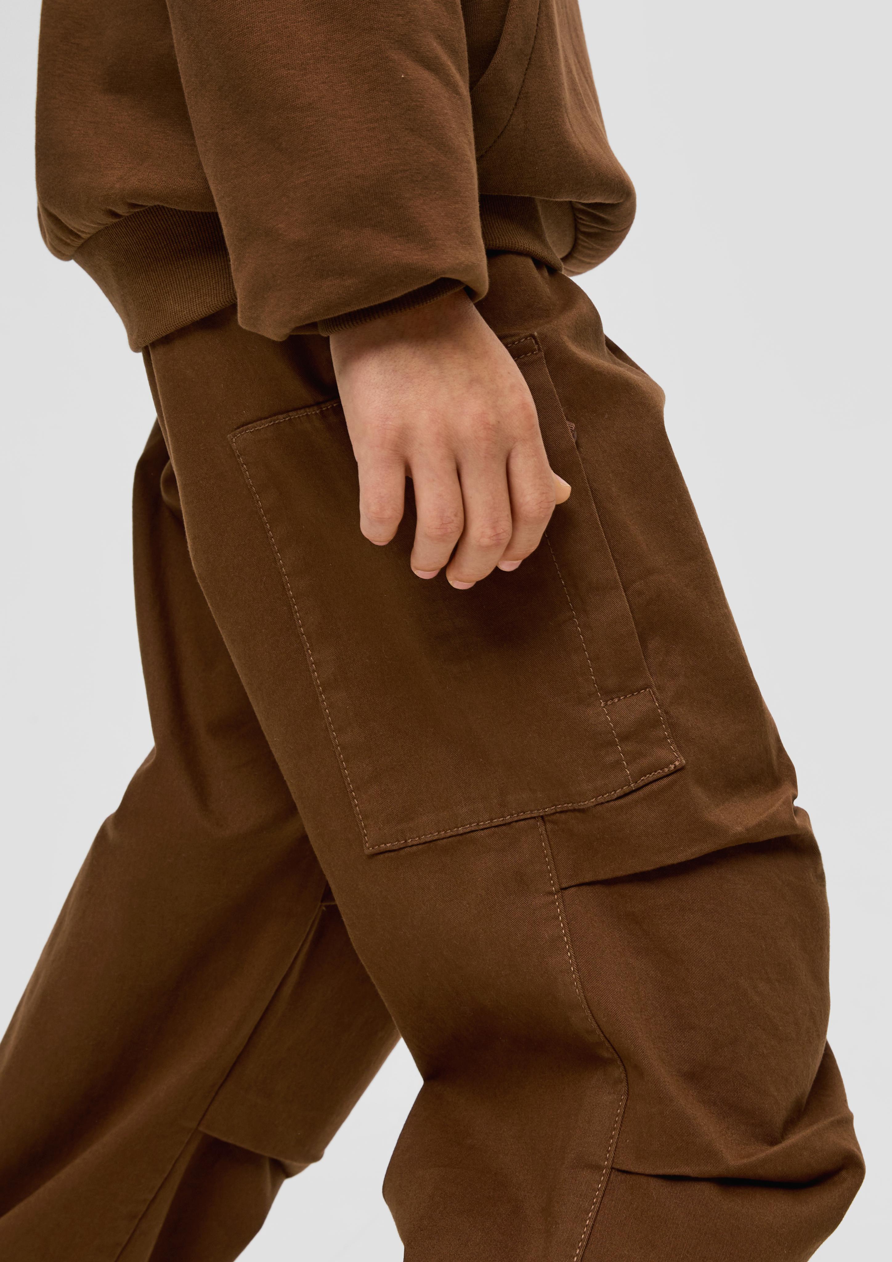 Loose: Cargo-Pants aus Baumwollmix  2140976-8764
