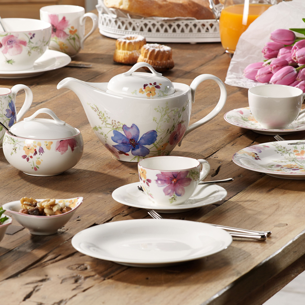Villeroy & Boch Soucoupe tasse petit-déjeuner Mariefleur Gris Basic Tasse