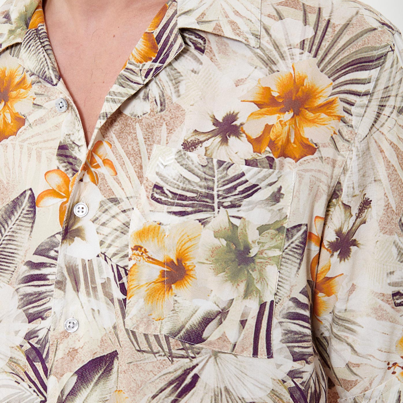 MIKE   Chemise fleurie Homme