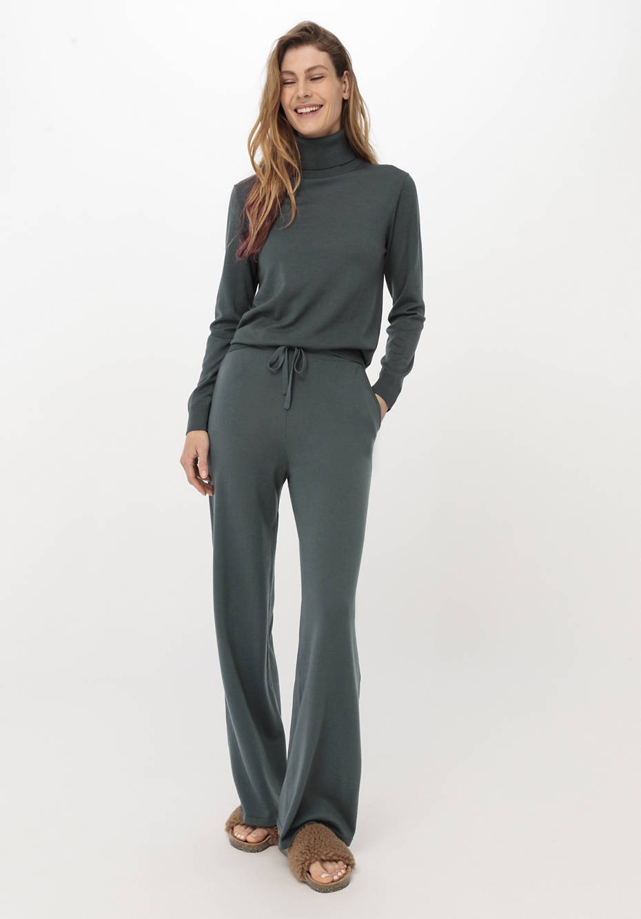 Strickhose aus reiner Bio-Merinowolle