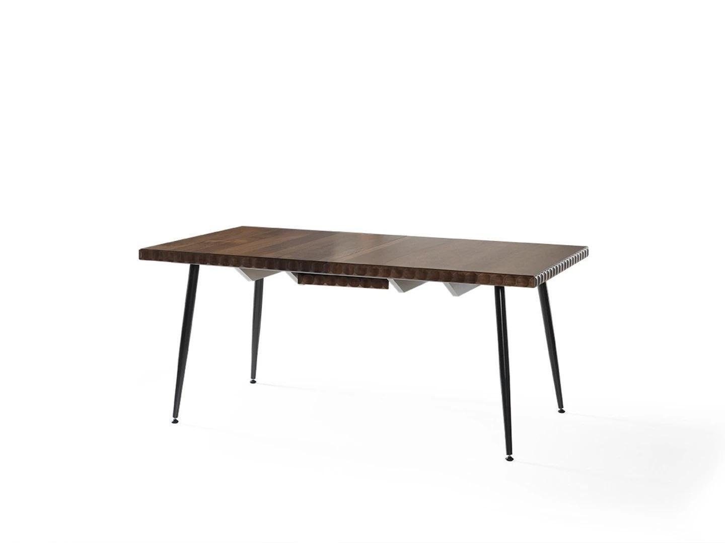 JVmoebel Essgruppe Luxus Set 3tlg Tisch Holz Esstisch Esszimmer Komplett 4x Stühle, (3-tlg., 1x Esstisch + 4x Stühle), Made in Europa
