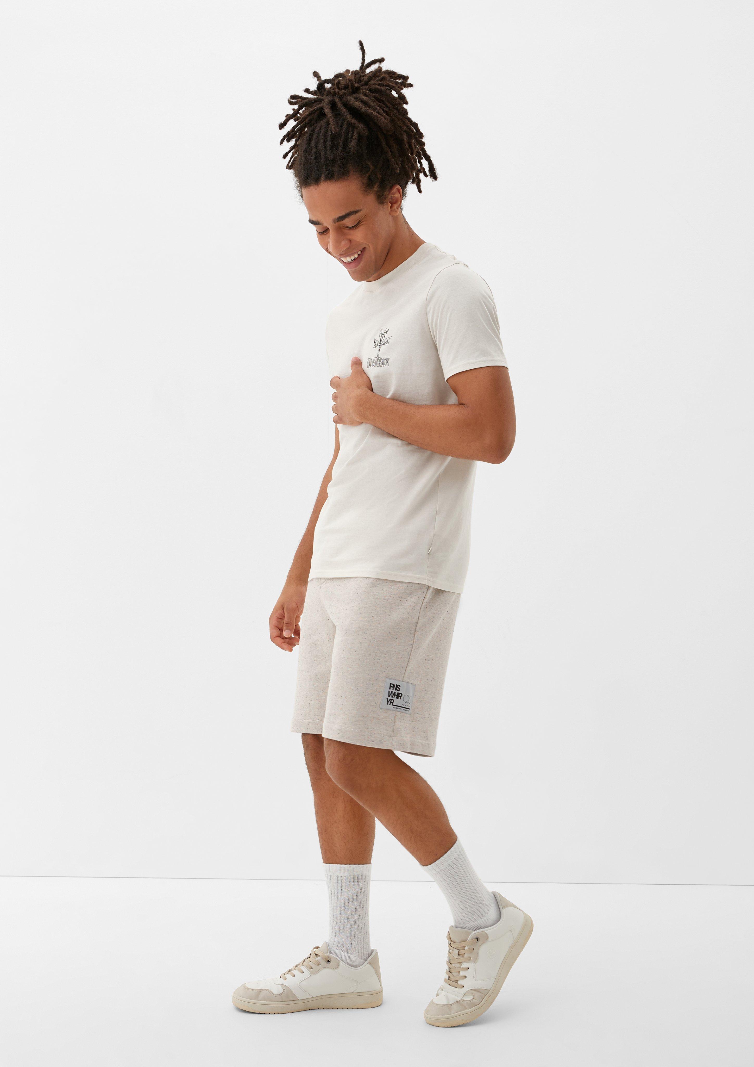 Relaxed: Melierte Shorts  2127964-80W0