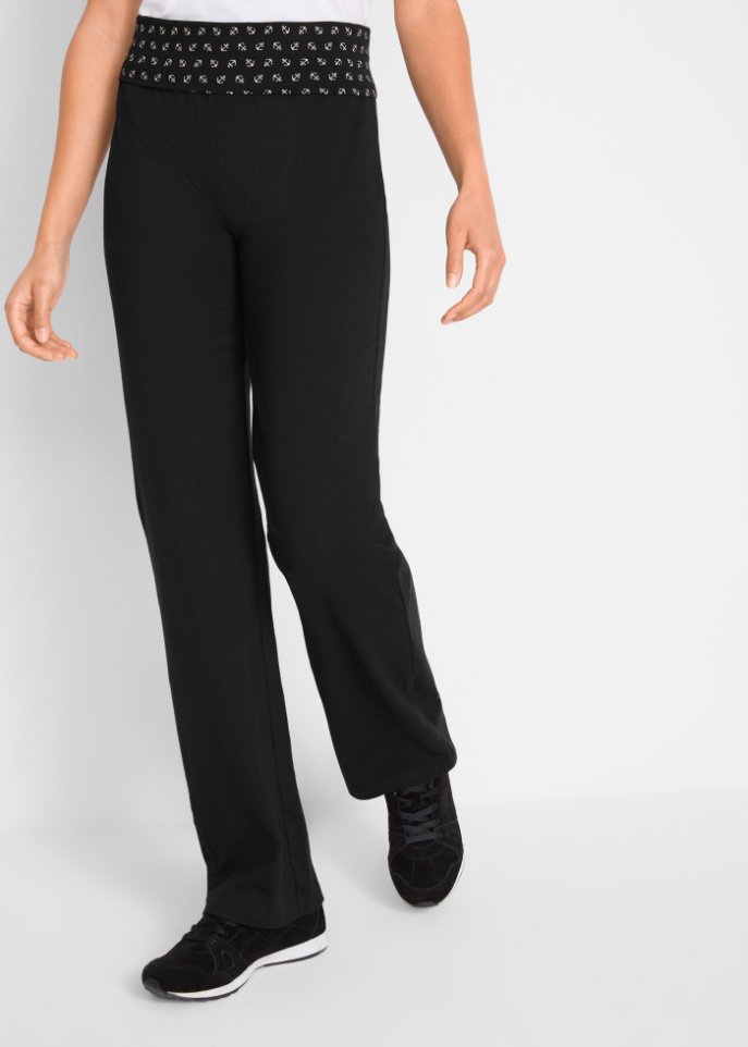 Shirthose mit umschlagbaren Bund, Straight