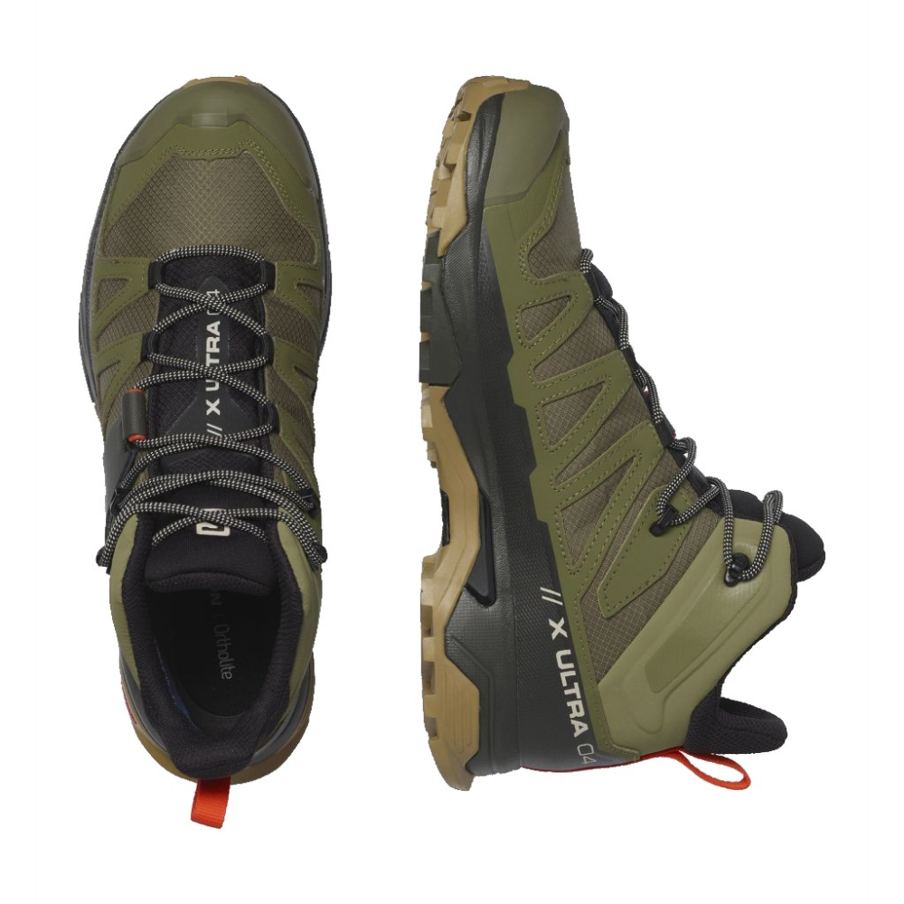 Salomon X Ultra 4 Mid GTX breit 2E L41739900 / grün