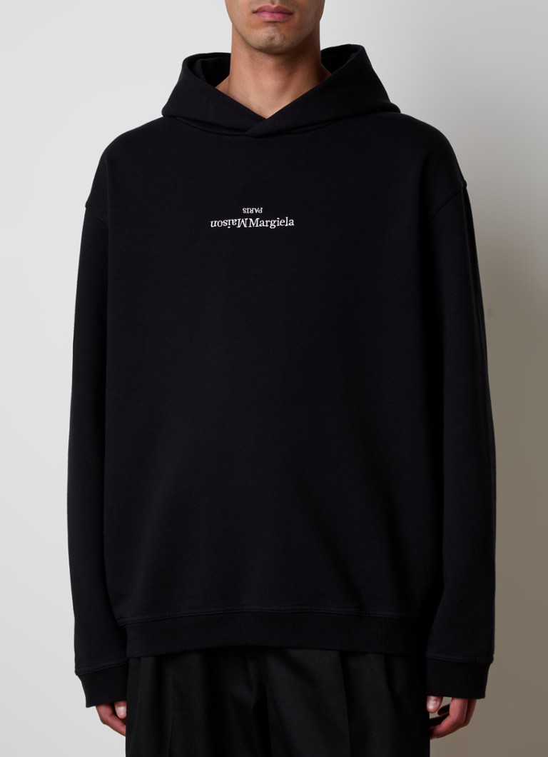 Hanorac Maison Margiela cu logo brodat