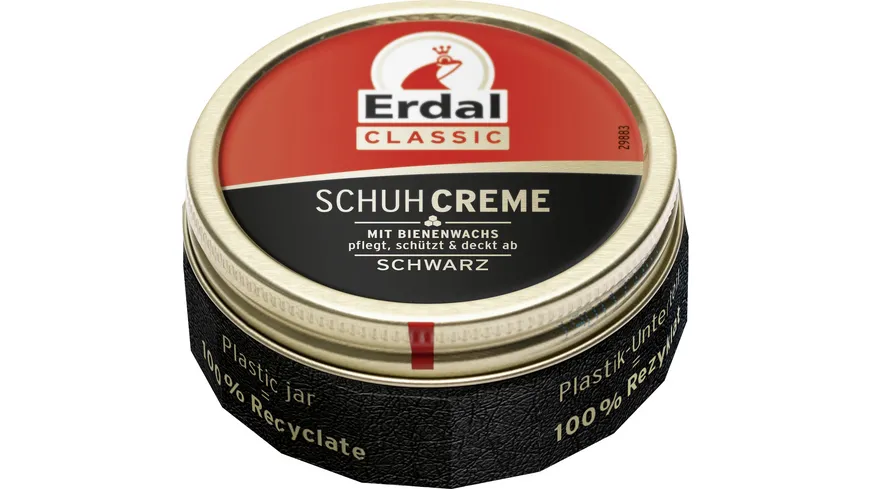 Erdal Schuhcreme Dose schwarz 75 ml