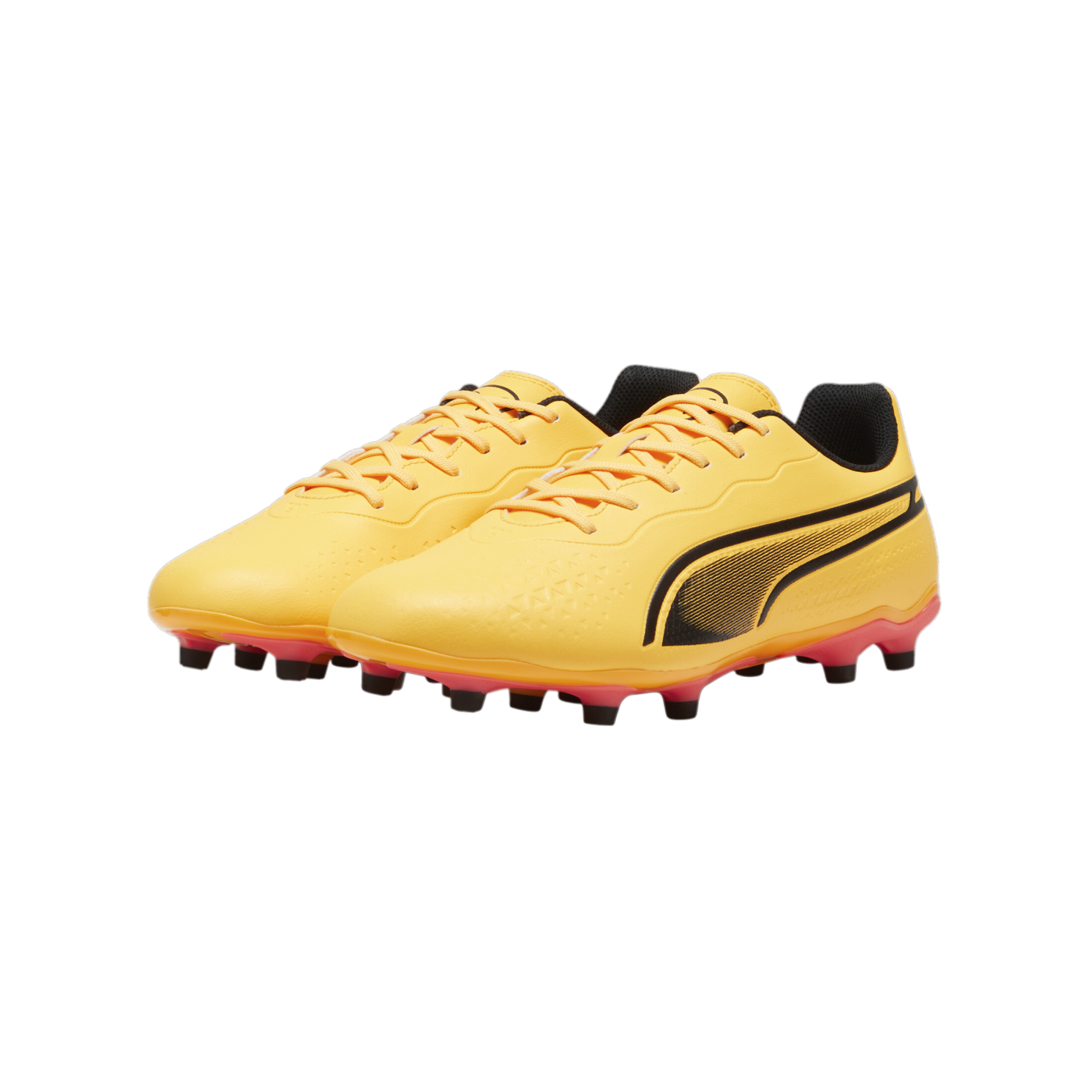 PUMA KING Match FG/AG Orange Schwarz F05