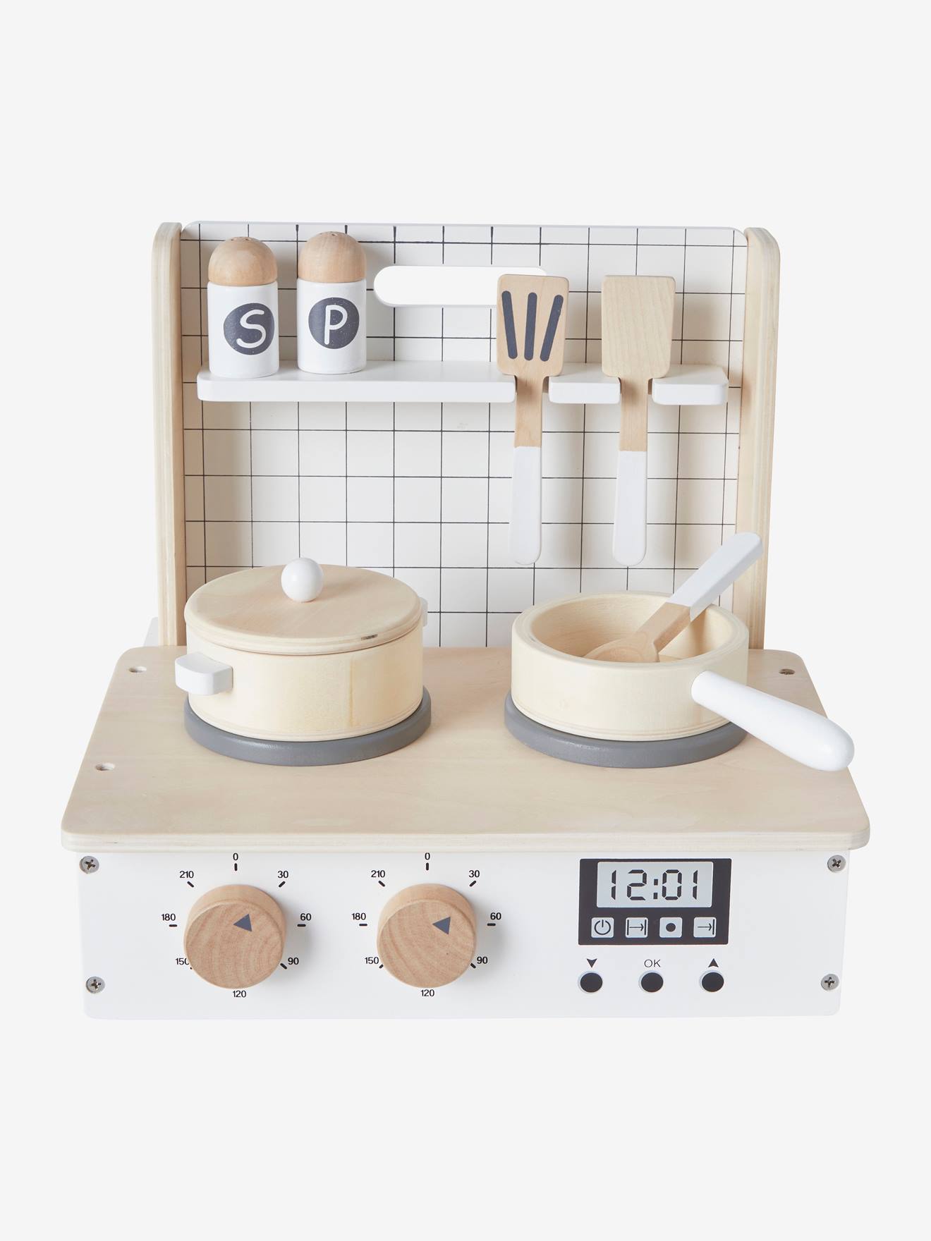 Cuisinette à poser en bois FSC® multicolore