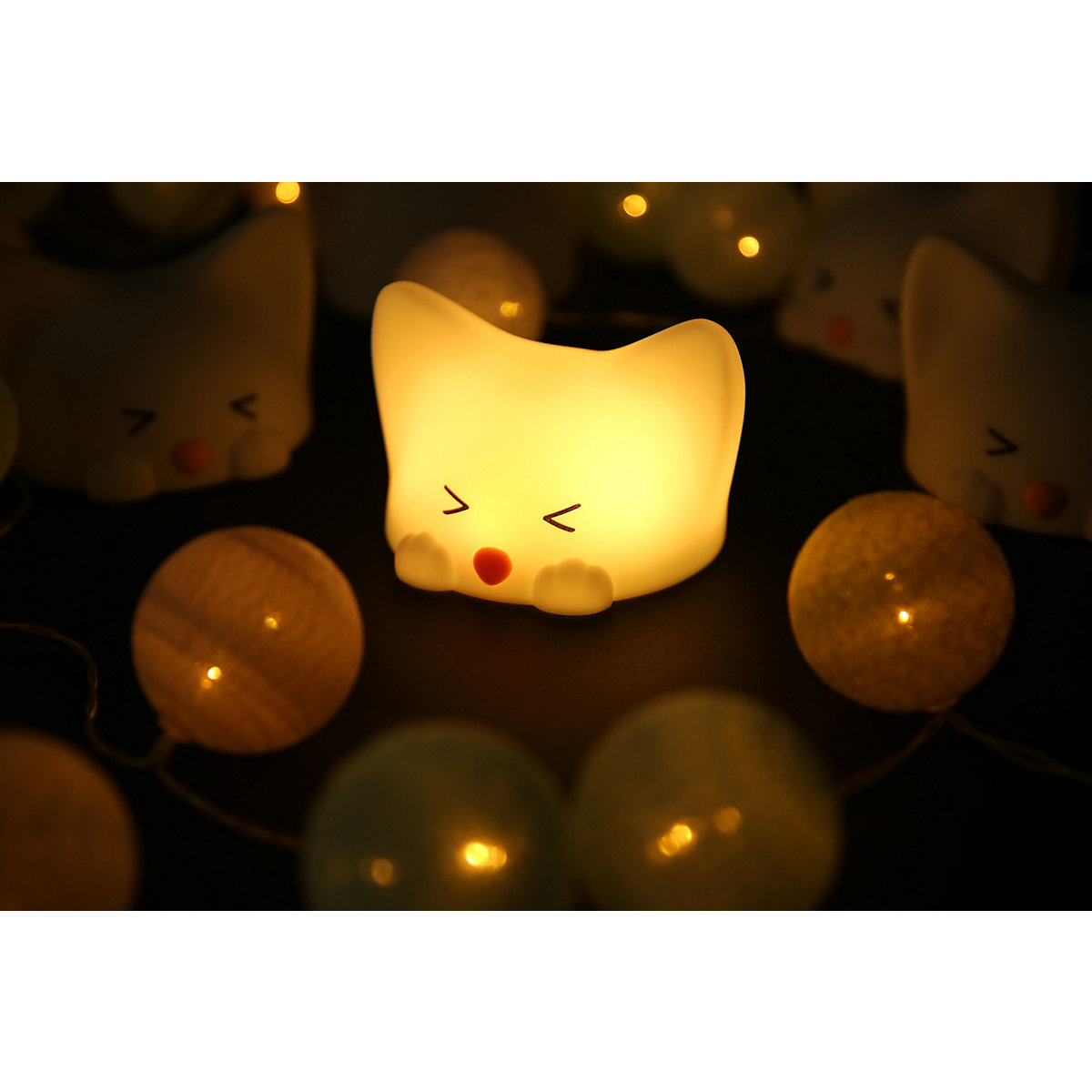 USB Nachtlicht -  Catty Cat