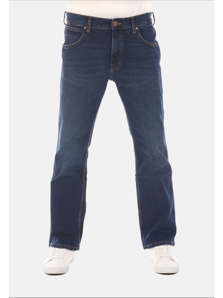 Wrangler Jeans Jacksville bootcut in Blau günstig kaufen