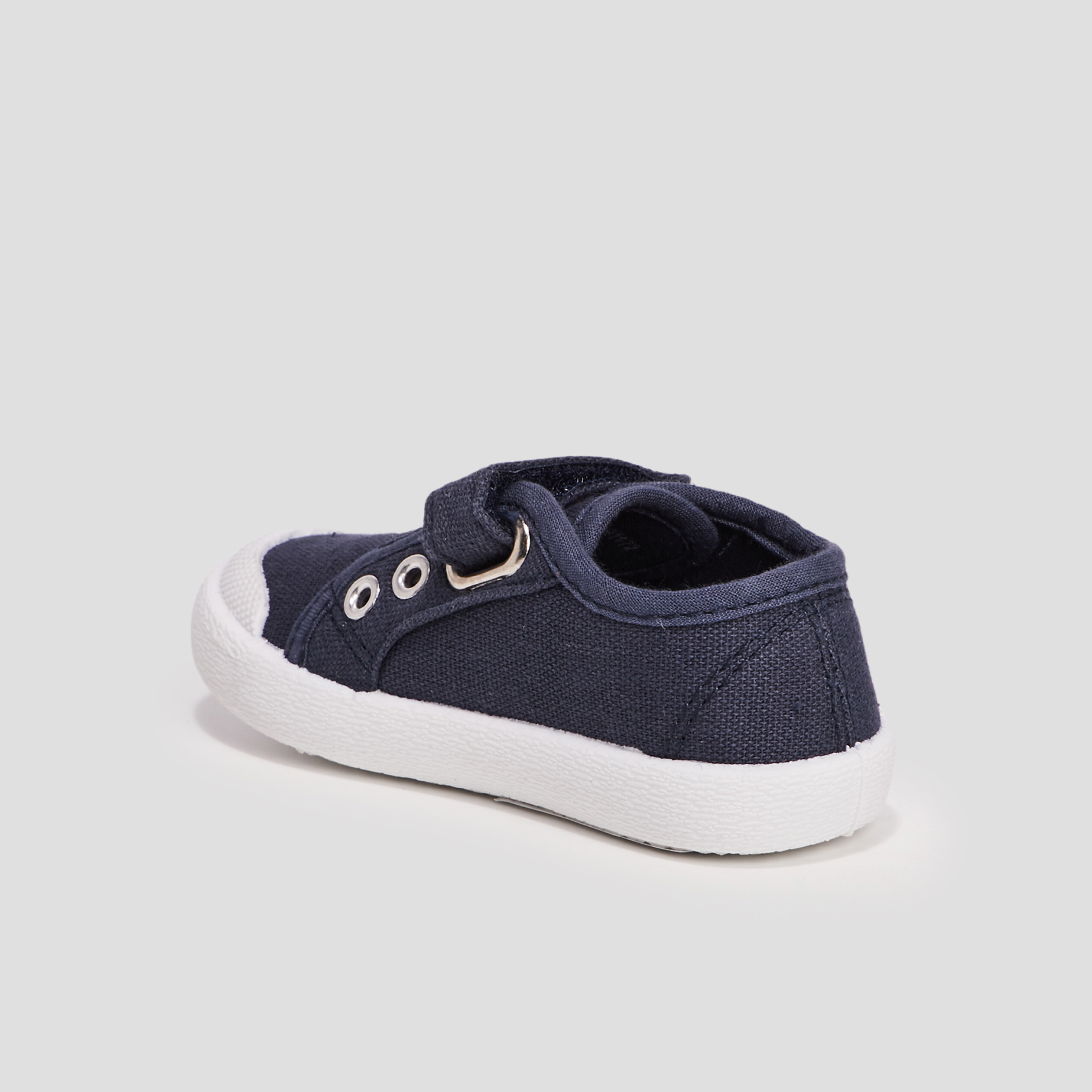Tennis en toile bleu bébé garçon | La Halle