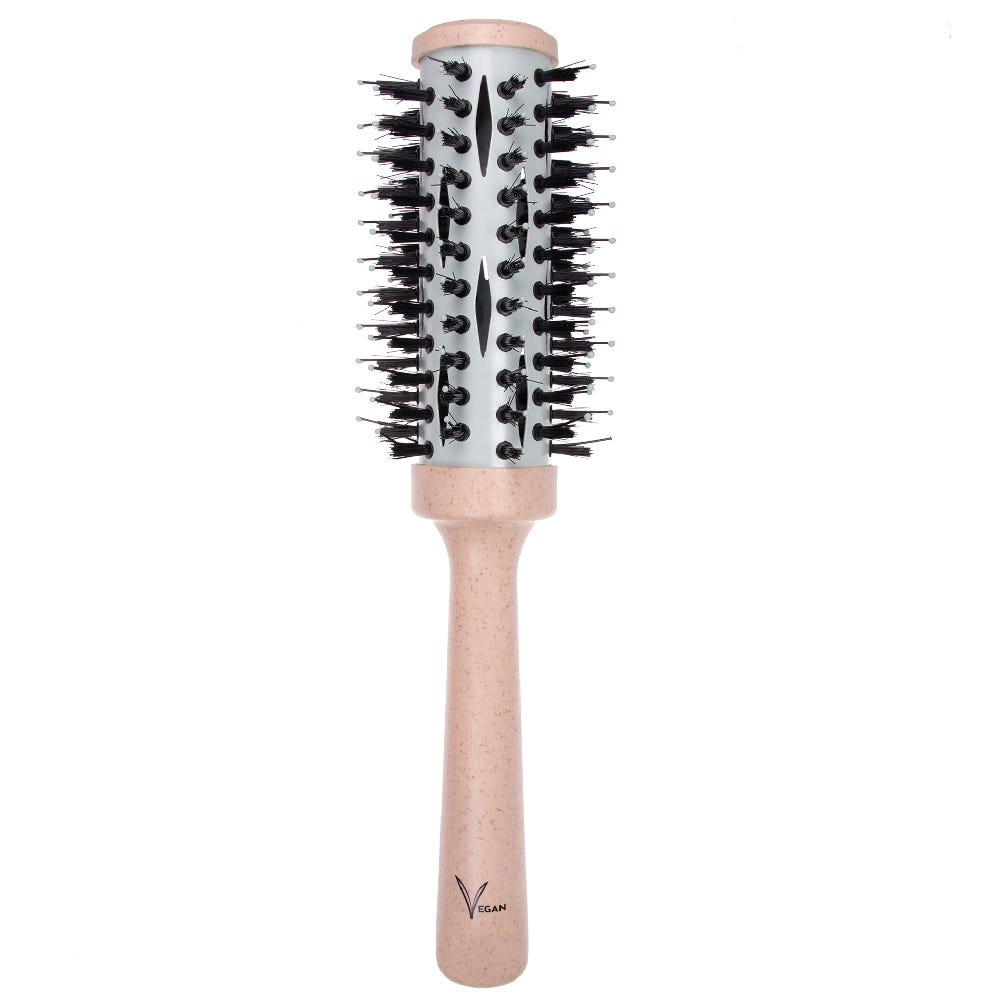 PARSA Beauty Vegane Rundbürste beige 33 mm