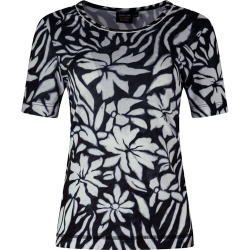 DAMEN SHIRT T-SHIRT 1/2 ARM