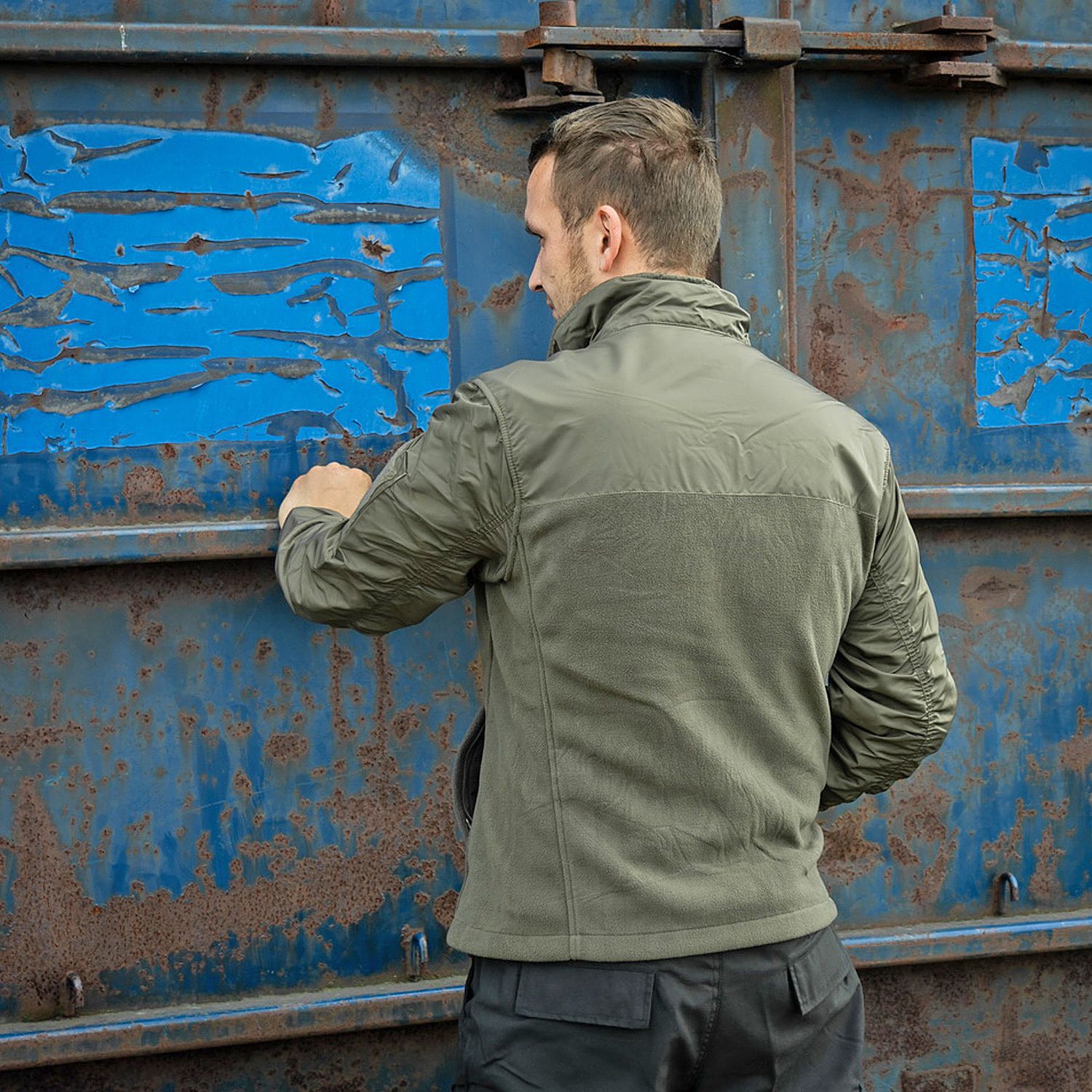 MA-1 Fleece-Bomberjacke