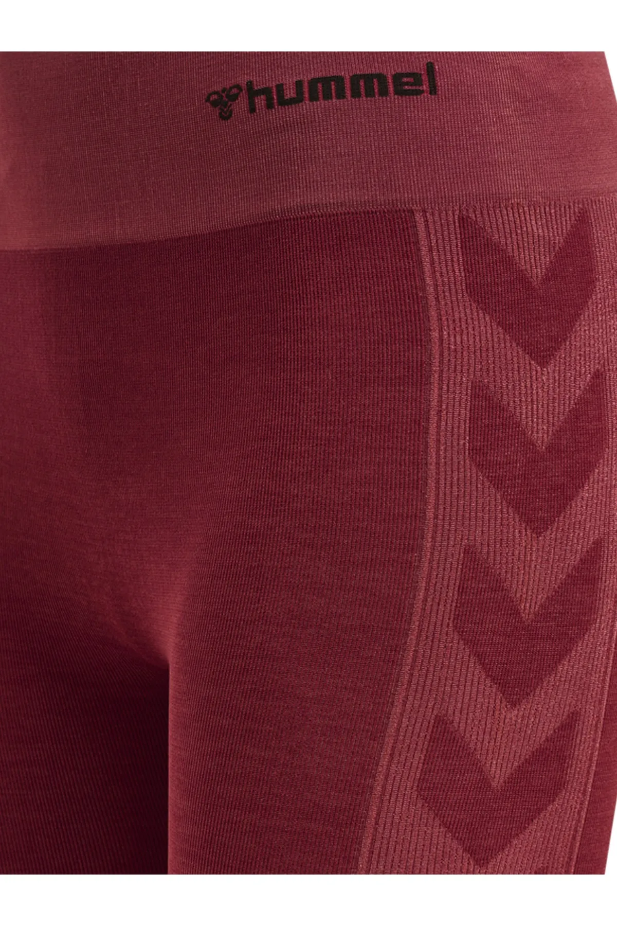 hummel  Sport-Leggings - Rot - Mittlerer Bund