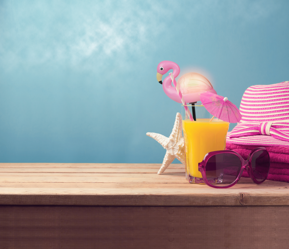Solarleuchte Flamingo Selina pink