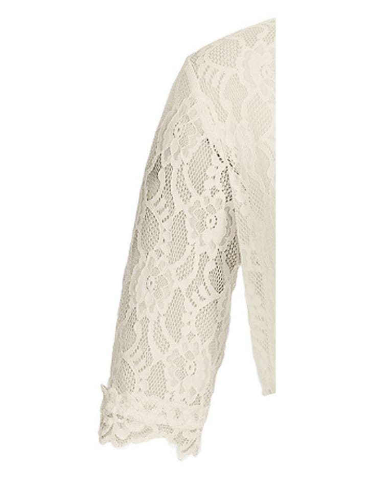 Nübler Dirndlbluse 3/4 Arm Laura in Creme günstig kaufen