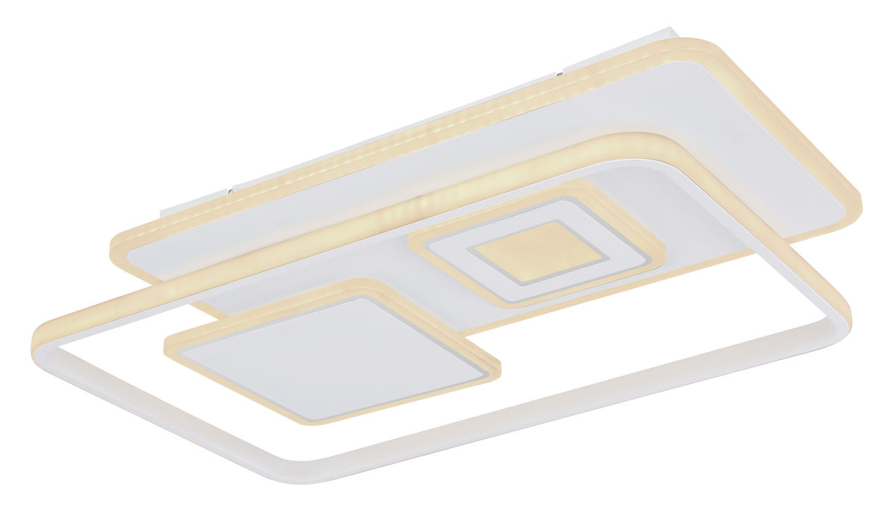 Globo Lighting - RODERICK - Deckenleuchte Metall weiß, LED