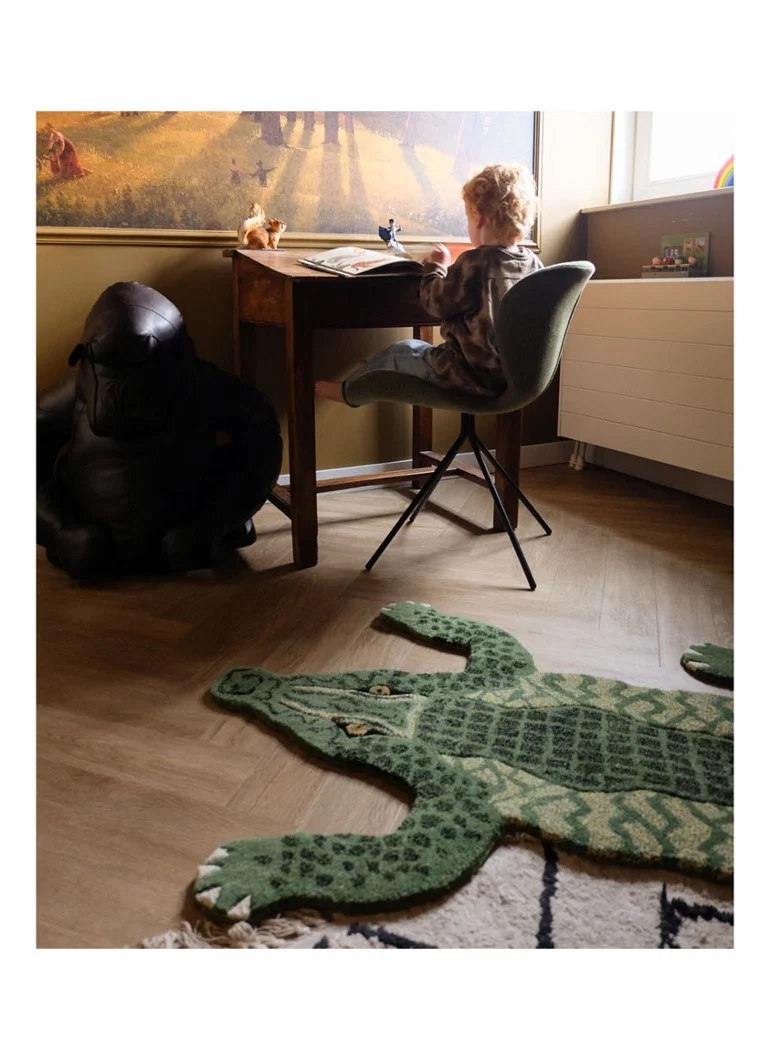 Doing Goods  Coolio Crocodile vloerkleed 193 x 88 cm