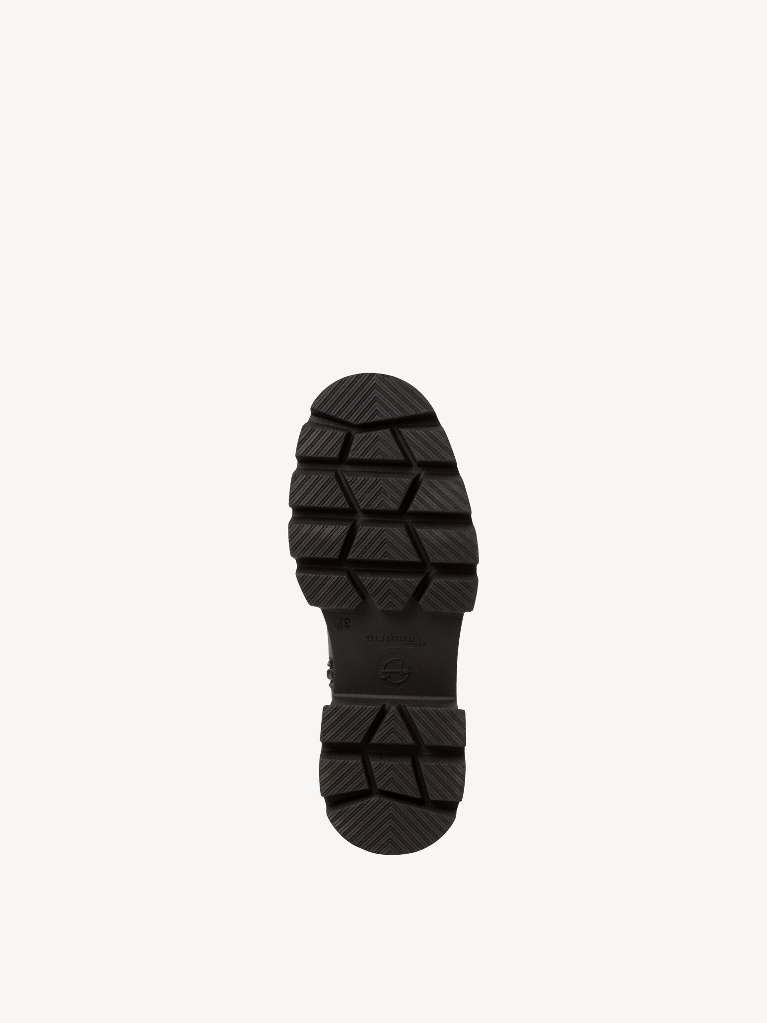 Bottine Chelsea en cuir - noir