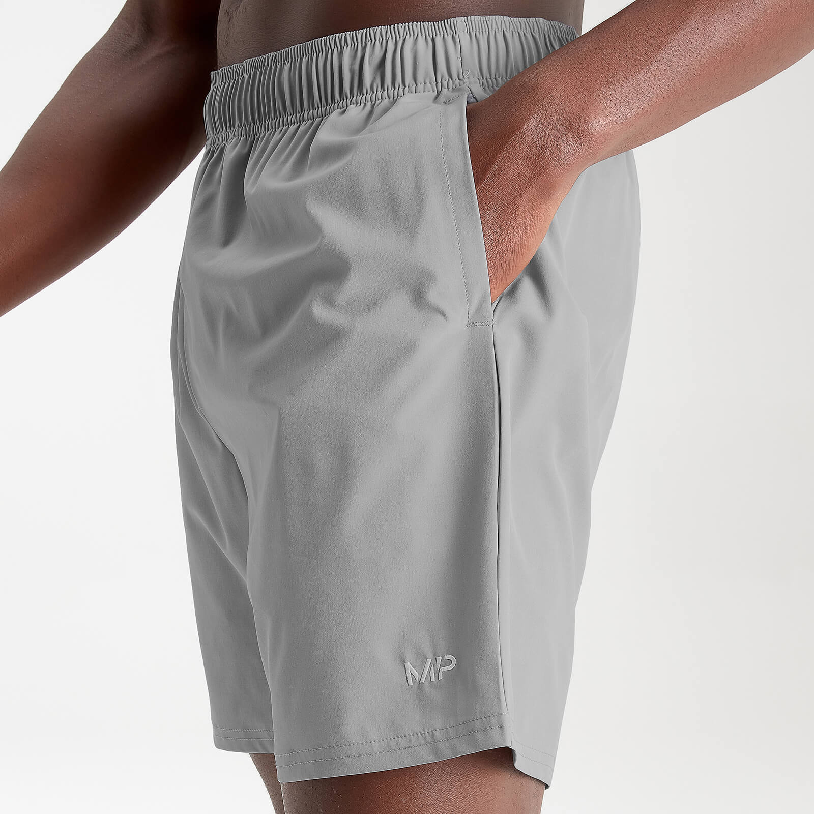 Short d’entraînement en matière tissée MP pour hommes – Orage