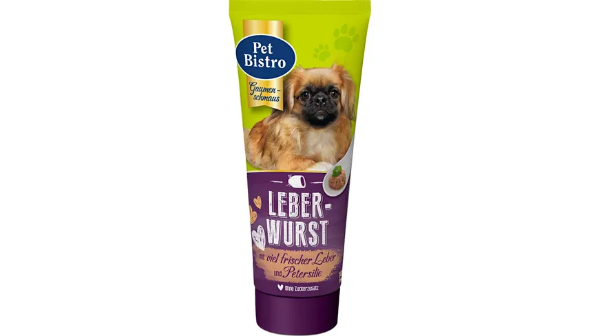 Pet Bistro Hundesnack feinste Leberwurst 75 g