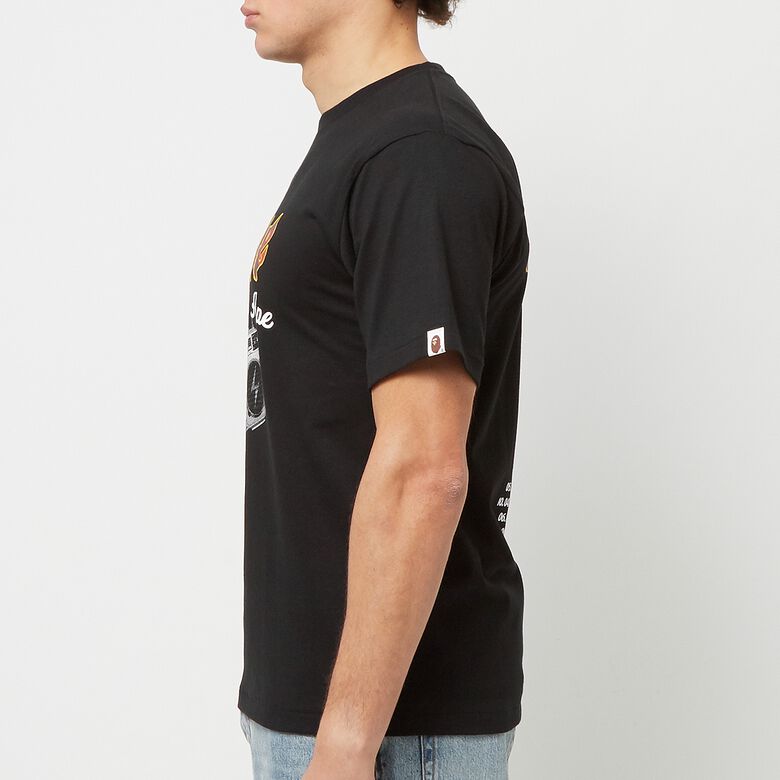 A Bathing Ape Boombox Tee Black