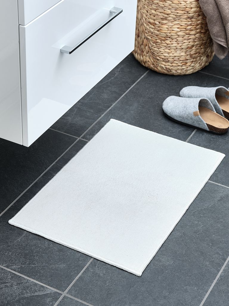 KIRUNA basic KIRUNA tapis de salle de bain 40x60cm blanc