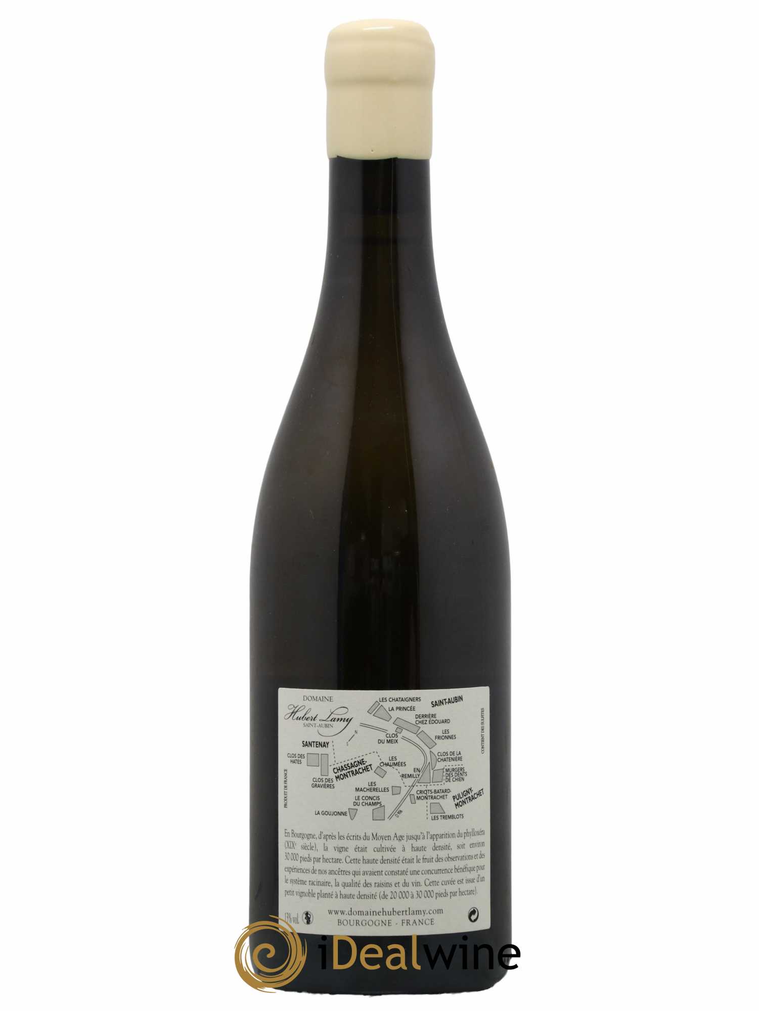 Puligny-Montrachet Les Tremblots Haute Densité Hubert Lamy  2019 - Lot de 1 Bouteille