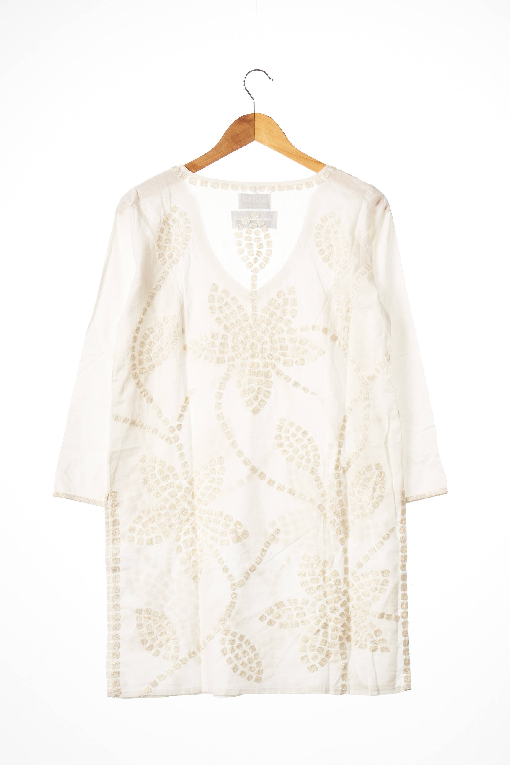 Akbar Delights Tuniquemanchelongue Femme couleur beige