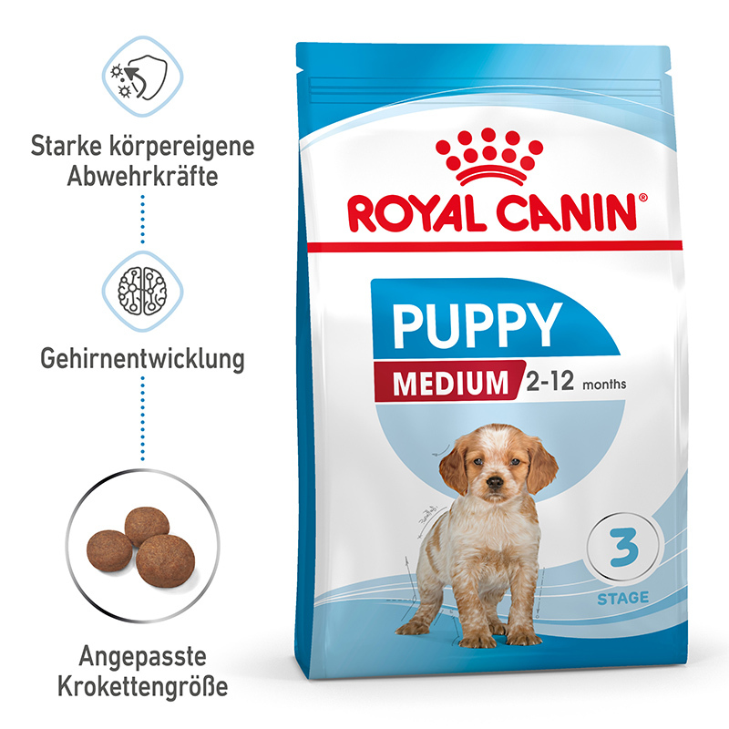 ROYAL CANIN Hundetrockenfutter ROYAL CANIN Medium Puppy 4 kg
