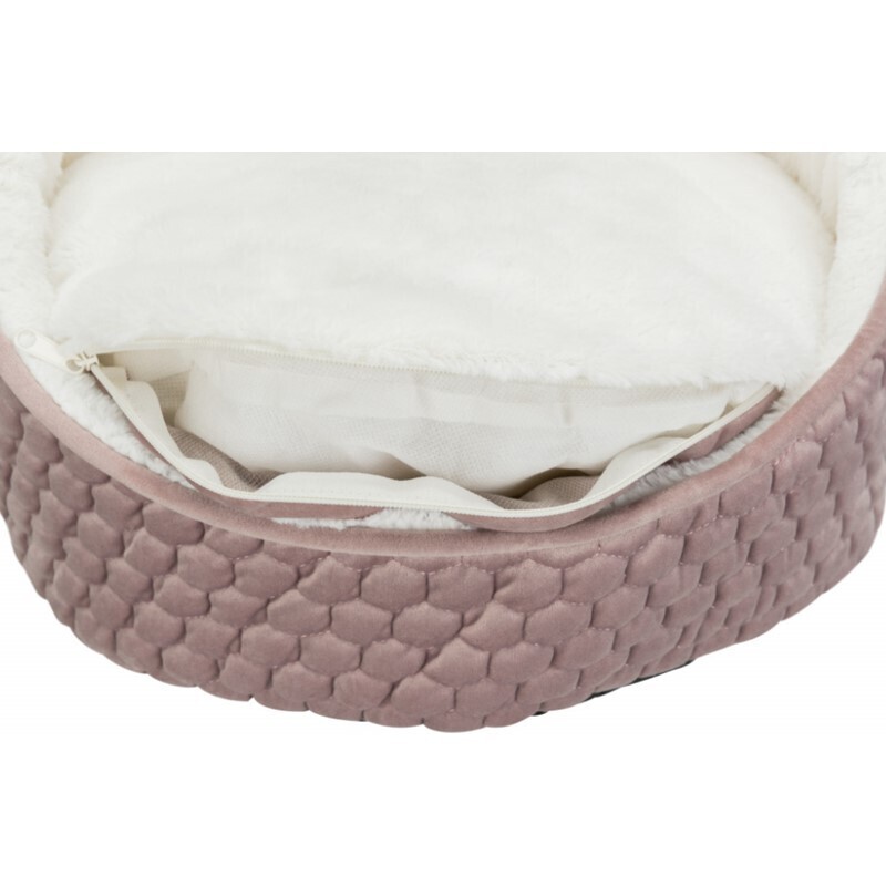 Trixie Hundebetten Trixie Kuschelhöhle Livia rosa S