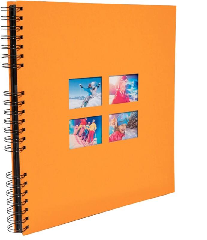 Exacompta Milano Spiralfotoalbum Hardback Papier 33 x 35 x 3,3 cm Orange