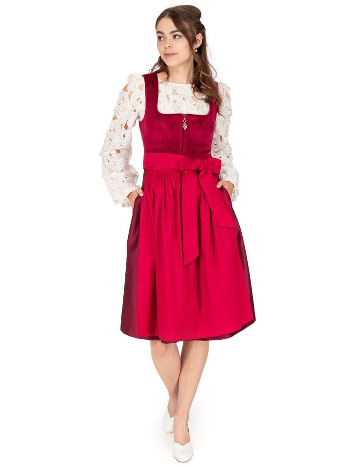 MarJo Midi Dirndl PINZBERG in pink günstig kaufen