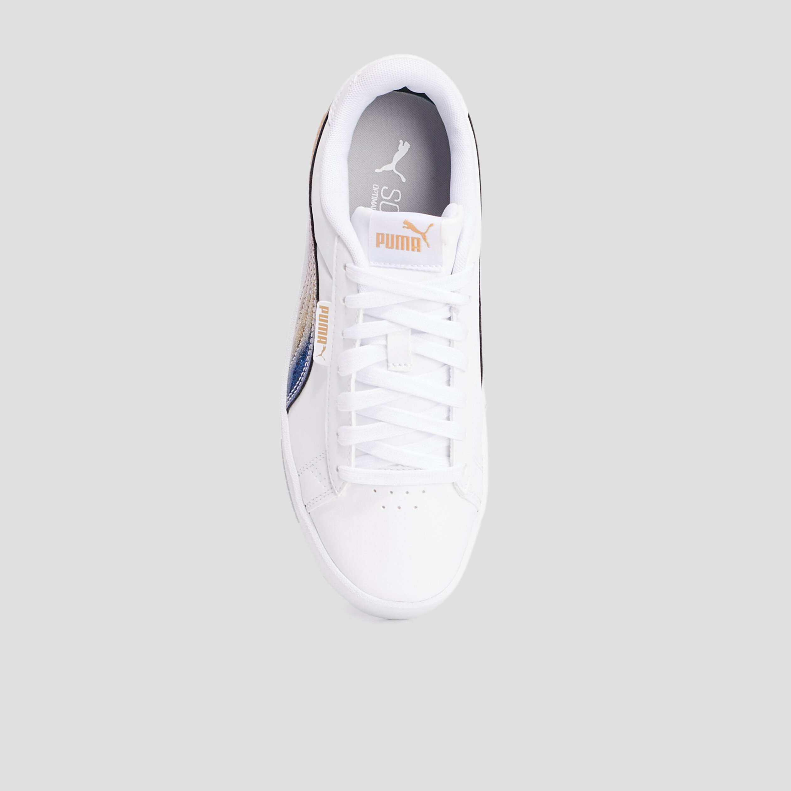 Tennis à lacets Puma Jada blanc fille | La Halle