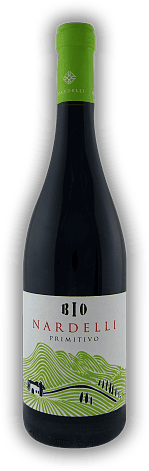 Nardelli, Primitivo, IGP BIO, 2020, Apulien  Nardelli, Primitivo, IGP BIO, 2020, Apulien   Jahrgang 2020 - 0,75	 Liter - Vol 14%