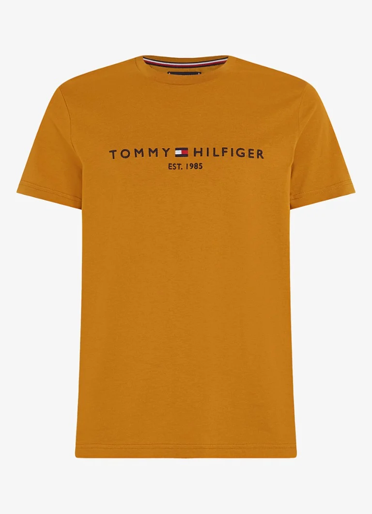 Tricou Tommy Hilfiger cu logo brodat