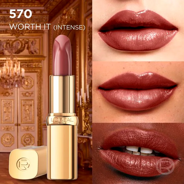L'Oréal Paris Color Riche 570 Worth It Intense Satin Nude olovka za usne 4,54 g